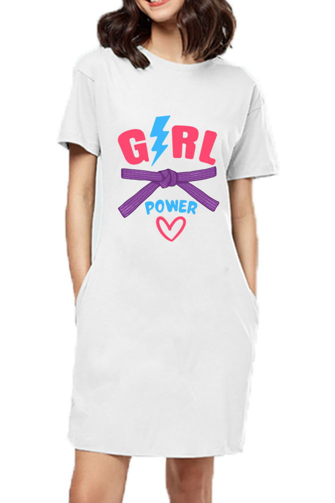 Girl Power T-Shirt Dress