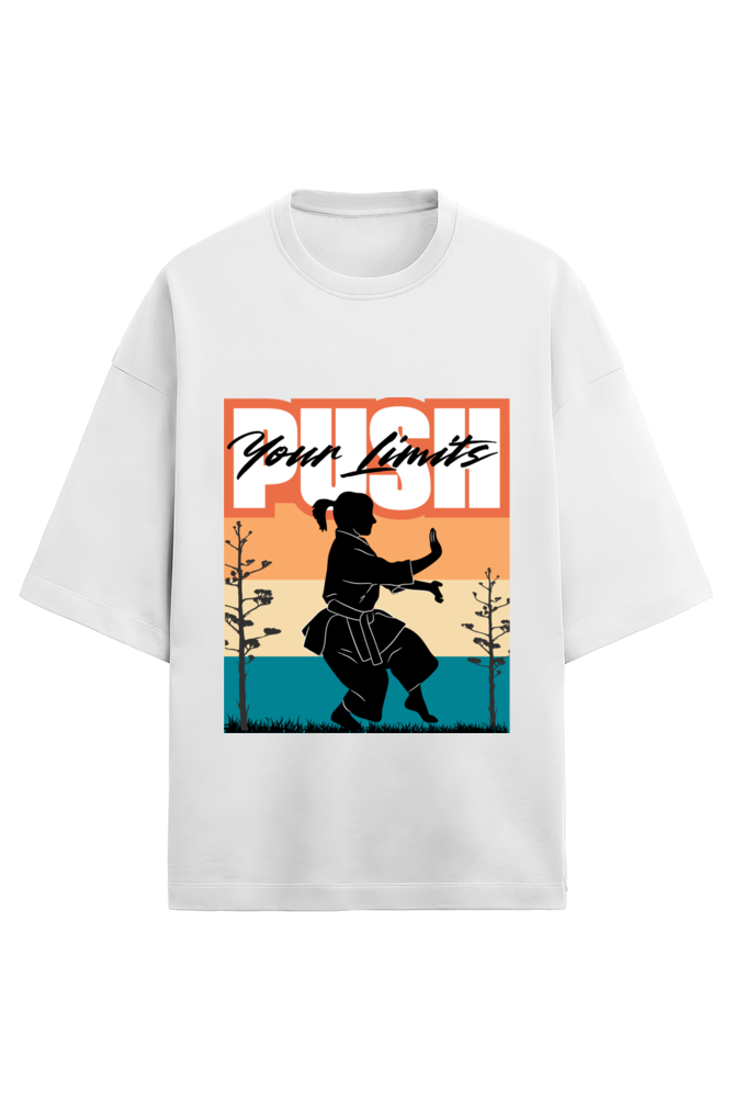 Push Your Limits Terry Oversized T-Shirt