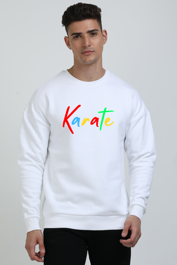 Karate Spirit Oversized Sweatshirt