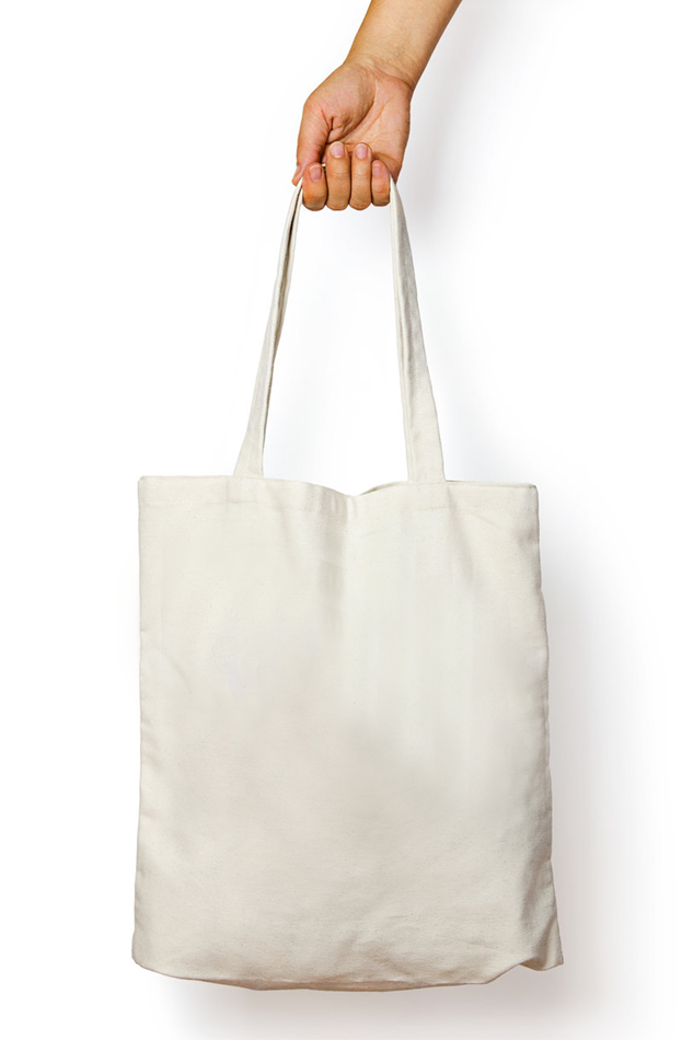 Girl Power Zipper Tote Bag