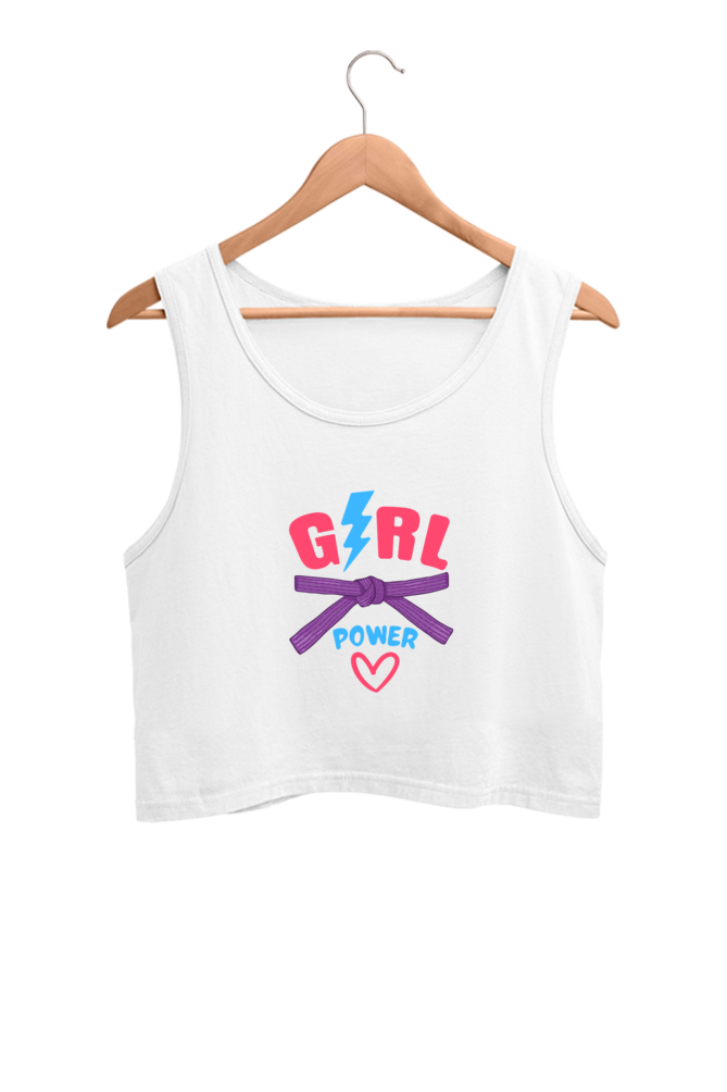 Girl Power Crop Tank