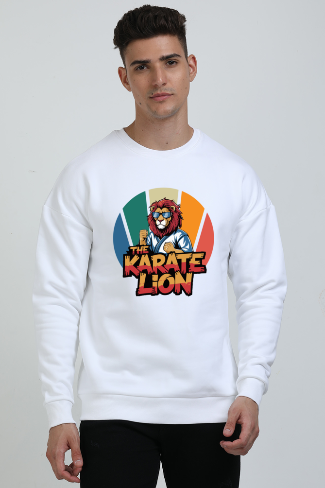 Lion Spirit Oversized Premium Sweatshirt