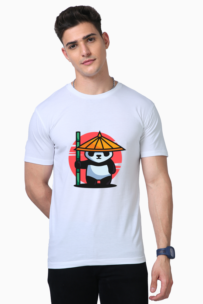 Samurai Panda Supima T-Shirt