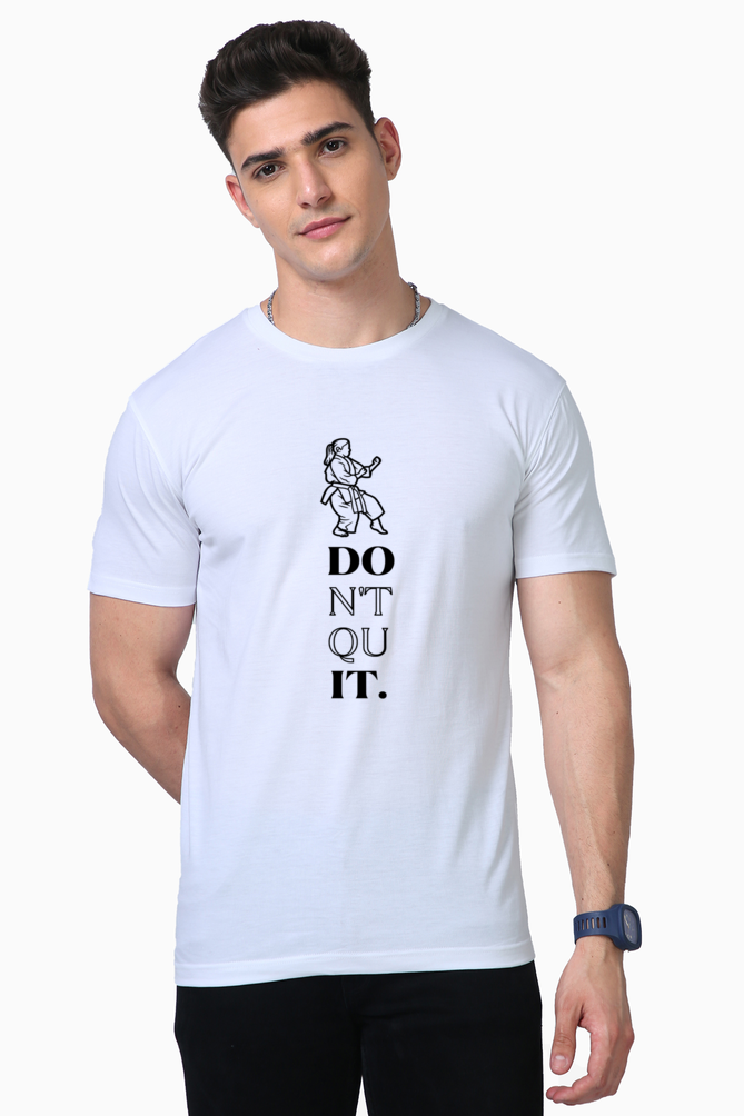 Don't Quit Karate Supima T-Shirt