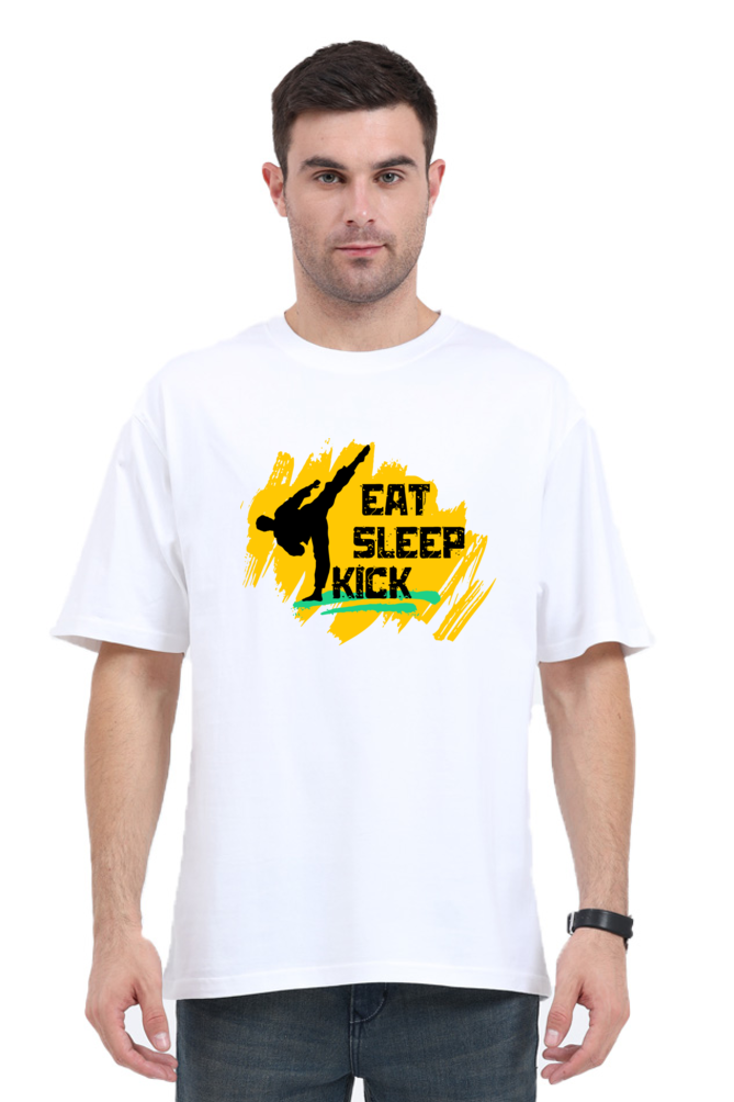 Eat Sleep Kick Oversized Classic T-Shirt