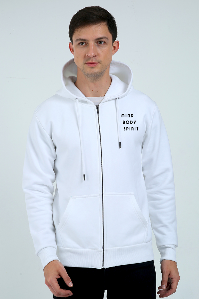 Men's MIND BODY SPIRIT Zip Hoodie