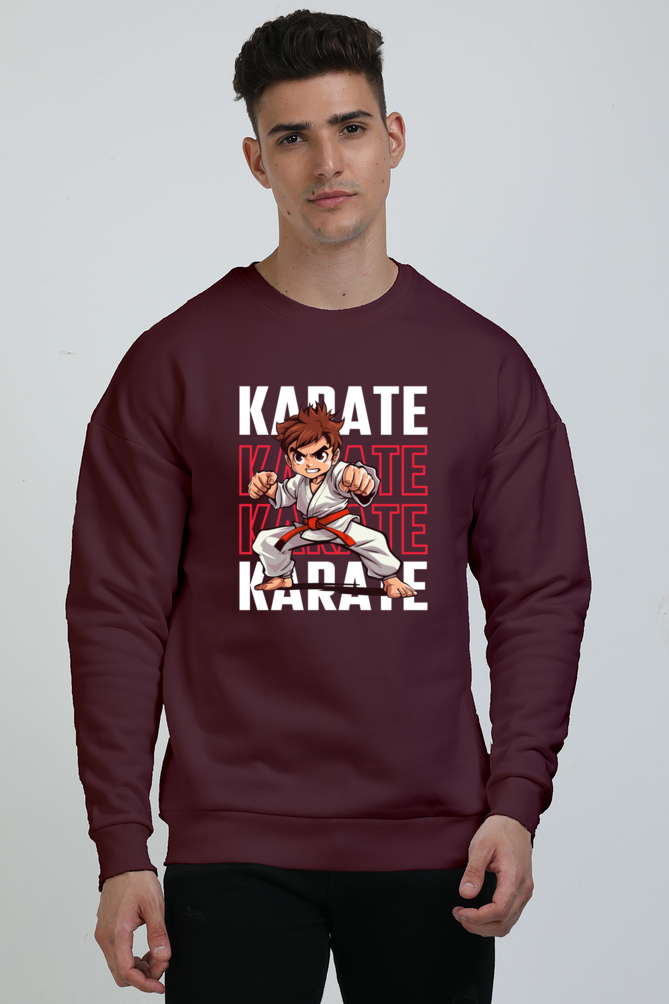 Karate Champ Oversized Premium Sweatshirt