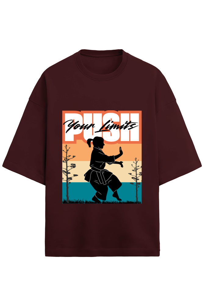 Push Your Limits Terry Oversized T-Shirt