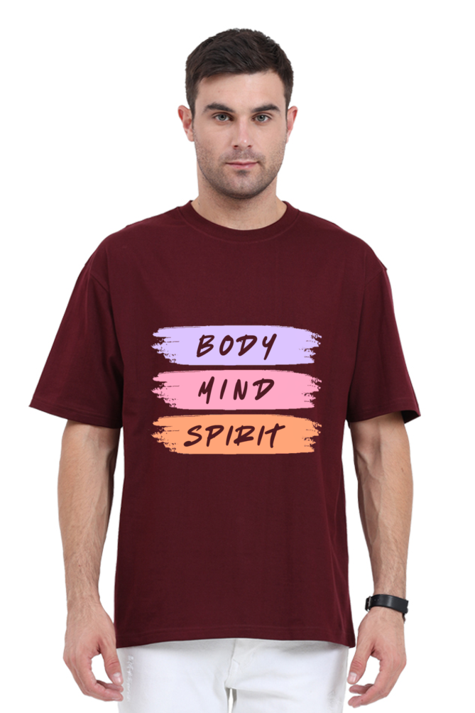 Body Mind Spirit Oversized Classic T-Shirt