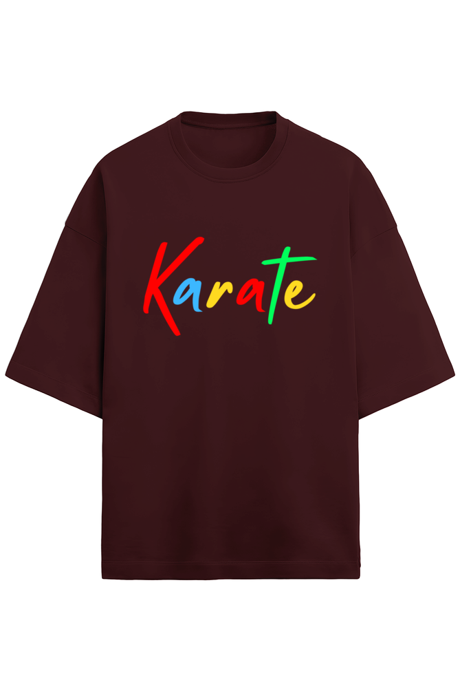 Karate Spirit Terry Oversized T-Shirt