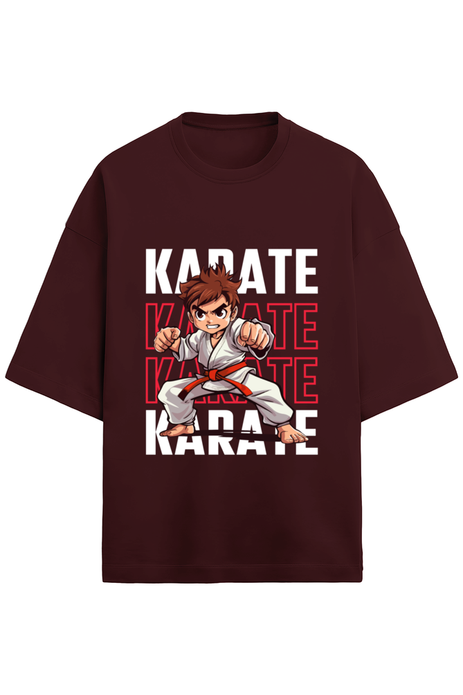 Karate Champ Terry Oversized T-Shirt