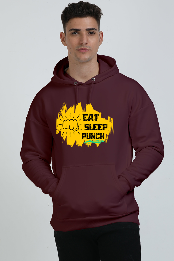 Eat Sleep Punch Oversized Hoodie