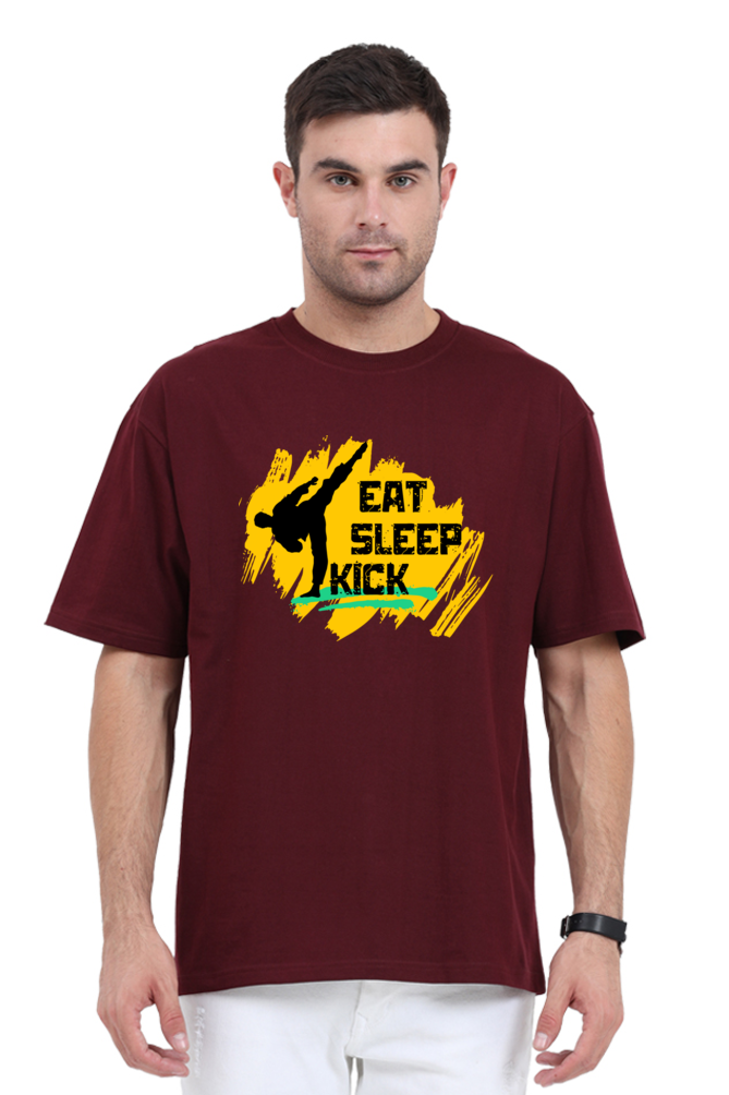 Eat Sleep Kick Oversized Classic T-Shirt