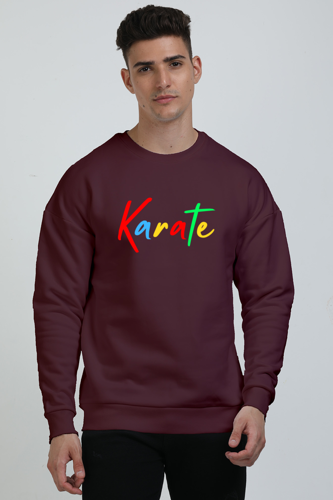 Karate Spirit Oversized Sweatshirt