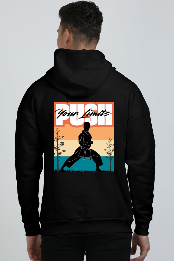 PUSH YOUR LIMITS Oversized Hoodie