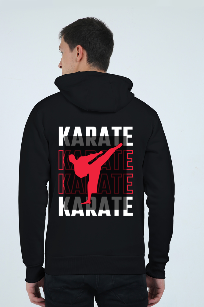 Men's KARATE SPIRIT Full Zip Hoodie