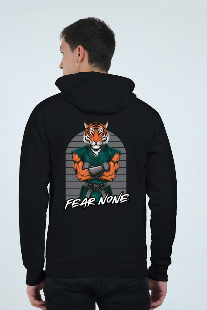 Men's Fear None Tiger Zip Hoodie