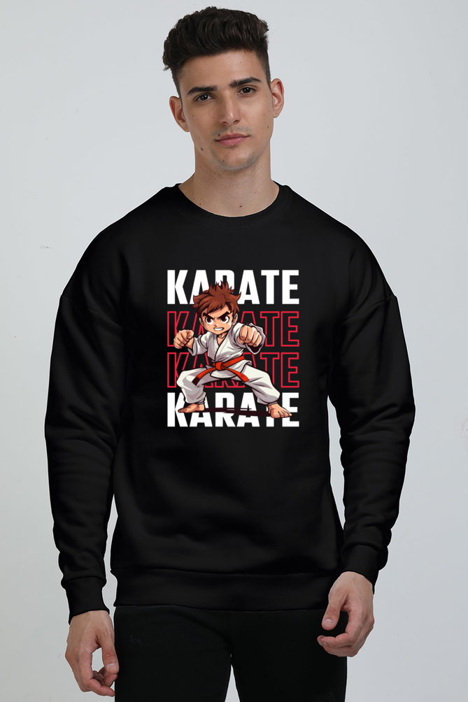 Karate Champ Oversized Premium Sweatshirt