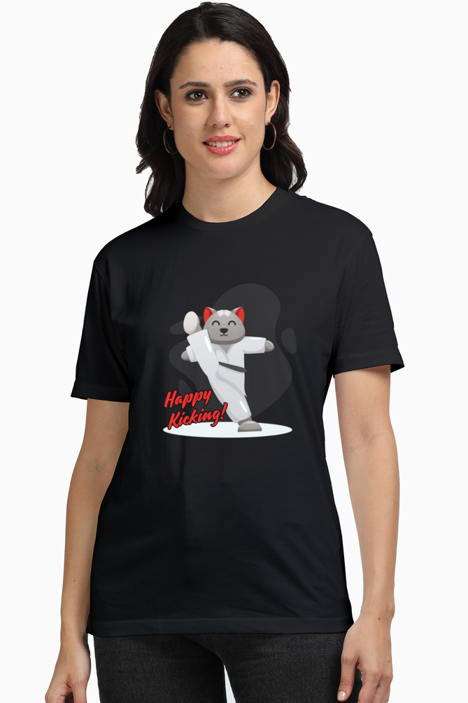 Happy Kicking Supima T-Shirts