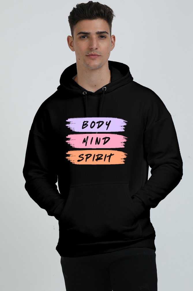 Body Mind Spirit Oversized Hoodie