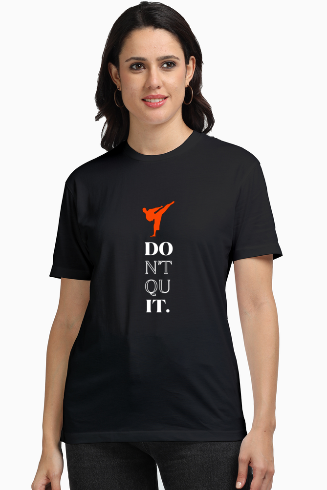 Karate Don't Quit Supima T-Shirt