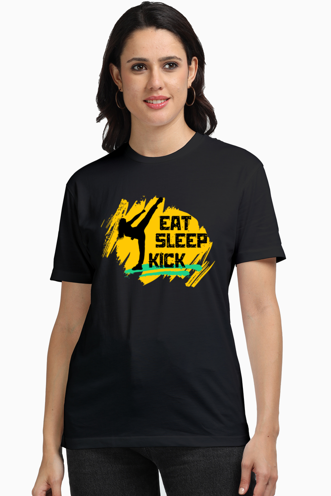 Eat Sleep Kick Supima T-Shirt