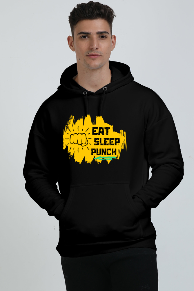 Eat Sleep Punch Oversized Hoodie