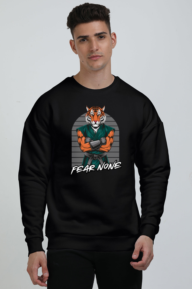 Fear None Oversized Premium Sweatshirt