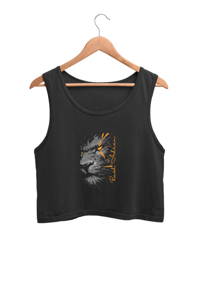 Rush Adren Fierce Lion Crop Tank