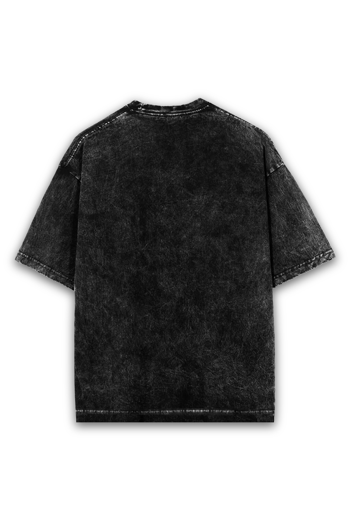 The Fierce Fighter Acid Wash Oversized T-Shirt