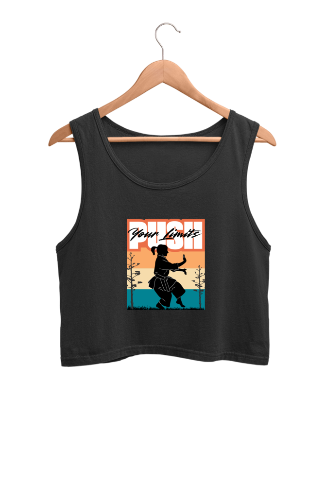 Push Your Limits Crop Tank