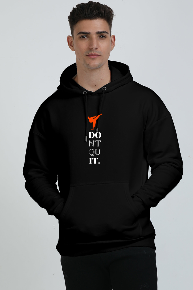 Don’t Quit Karate Oversized Hoodie