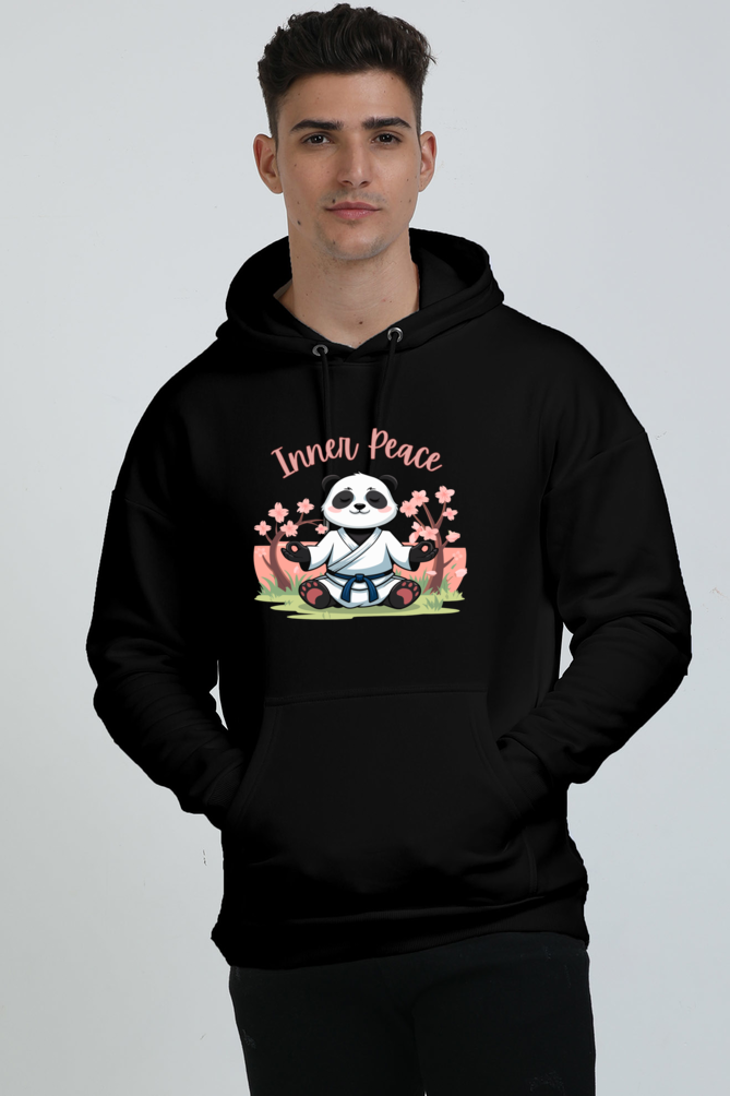 Zen Spirit Panda Oversized Hoodie