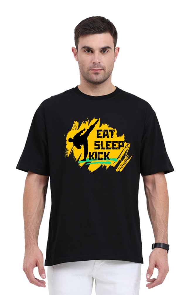 Eat Sleep Kick Oversized Classic T-Shirt