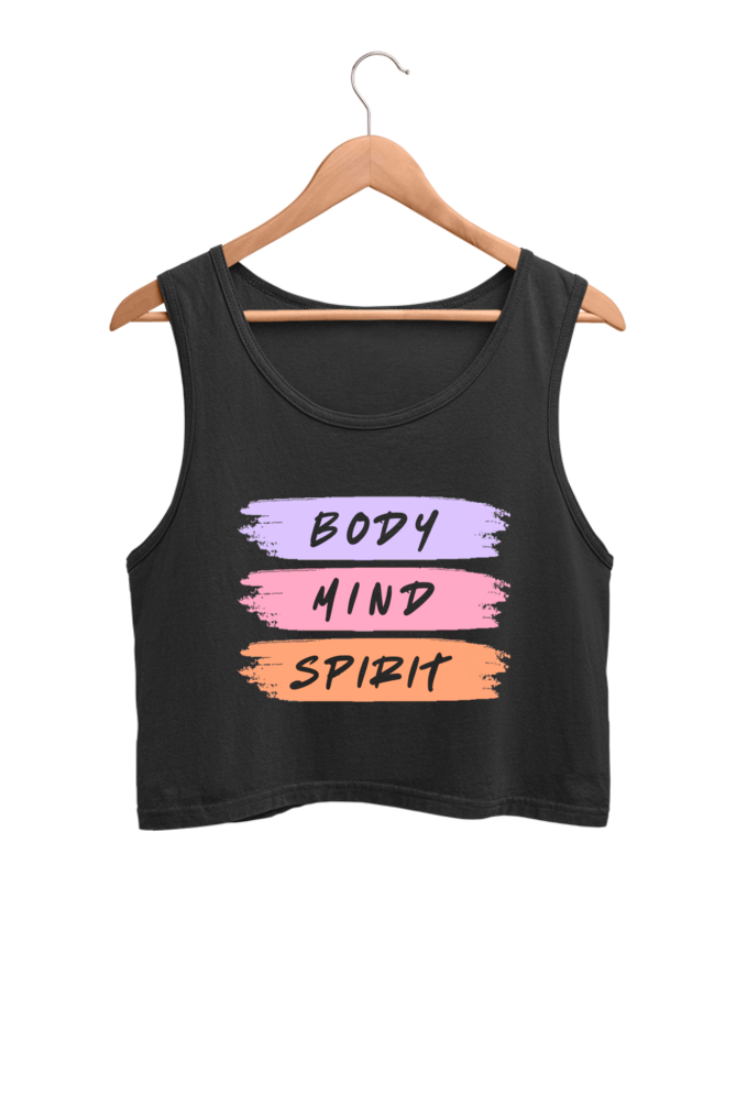 Body Mind Spirit Crop Tank