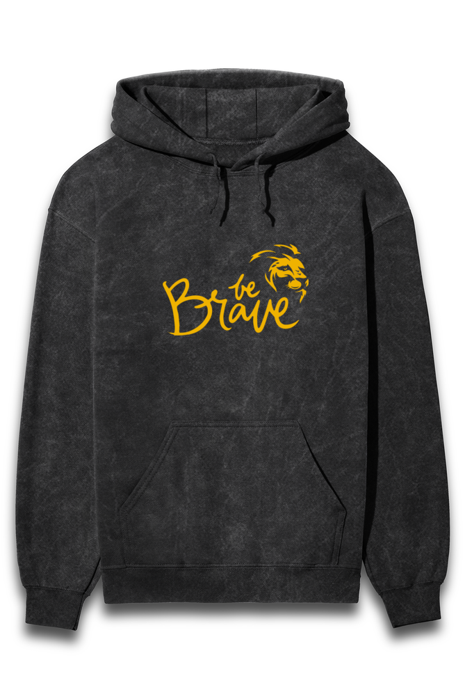 Classic Gold Vinyl Acid Wash Hoodie