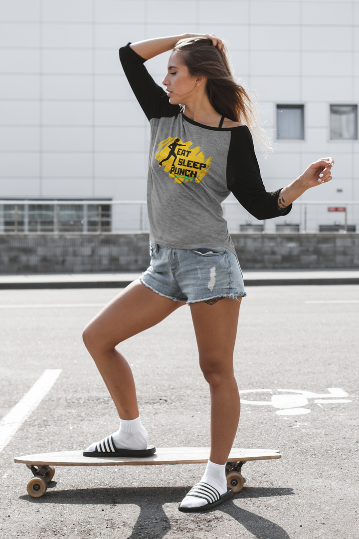 Eat Sleep Punch Raglan T-Shirt