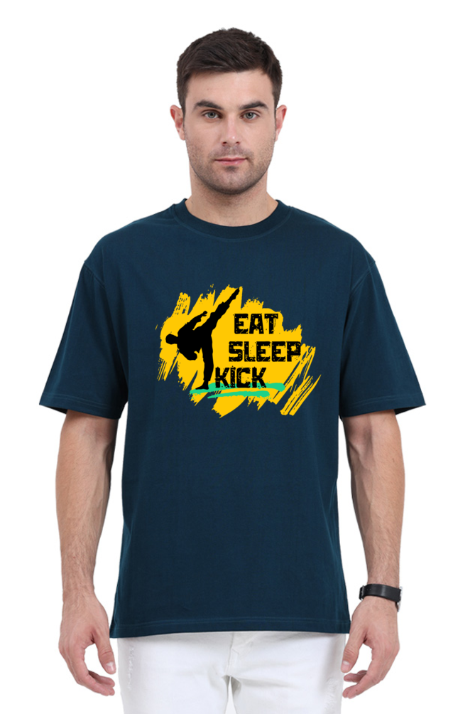 Eat Sleep Kick Oversized Classic T-Shirt