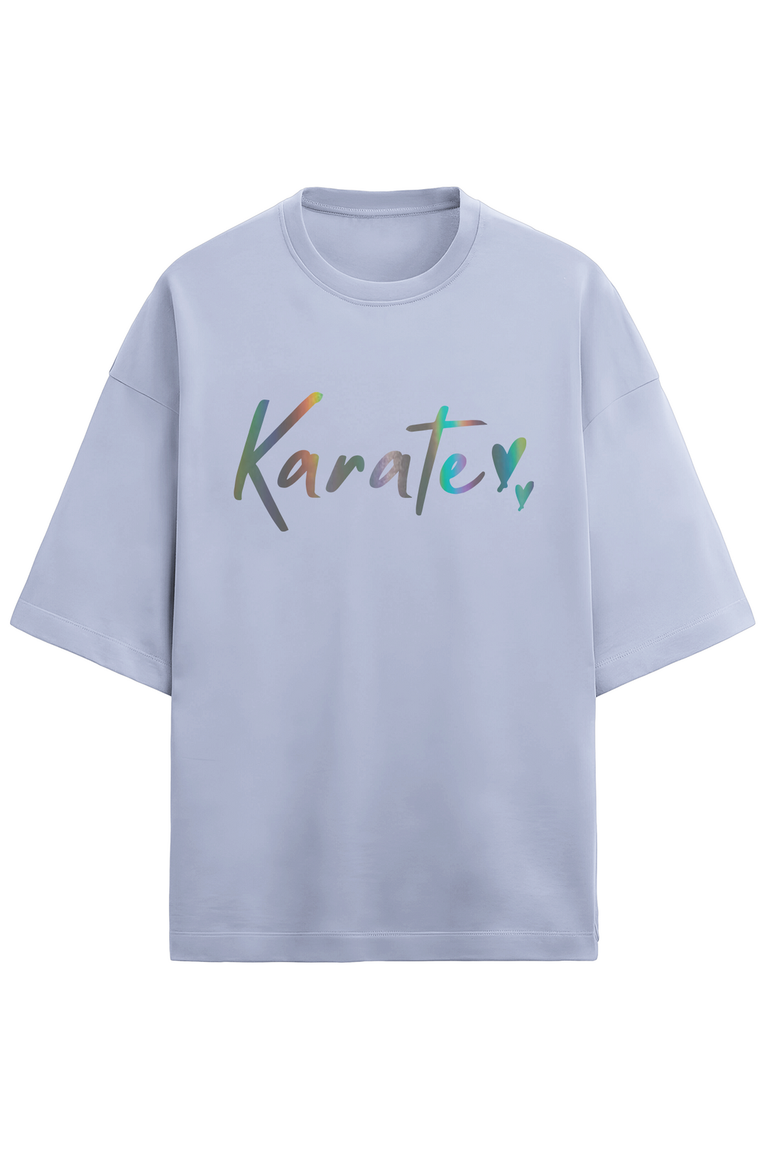 Rainbow Vinyl Terry Oversized T-Shirt