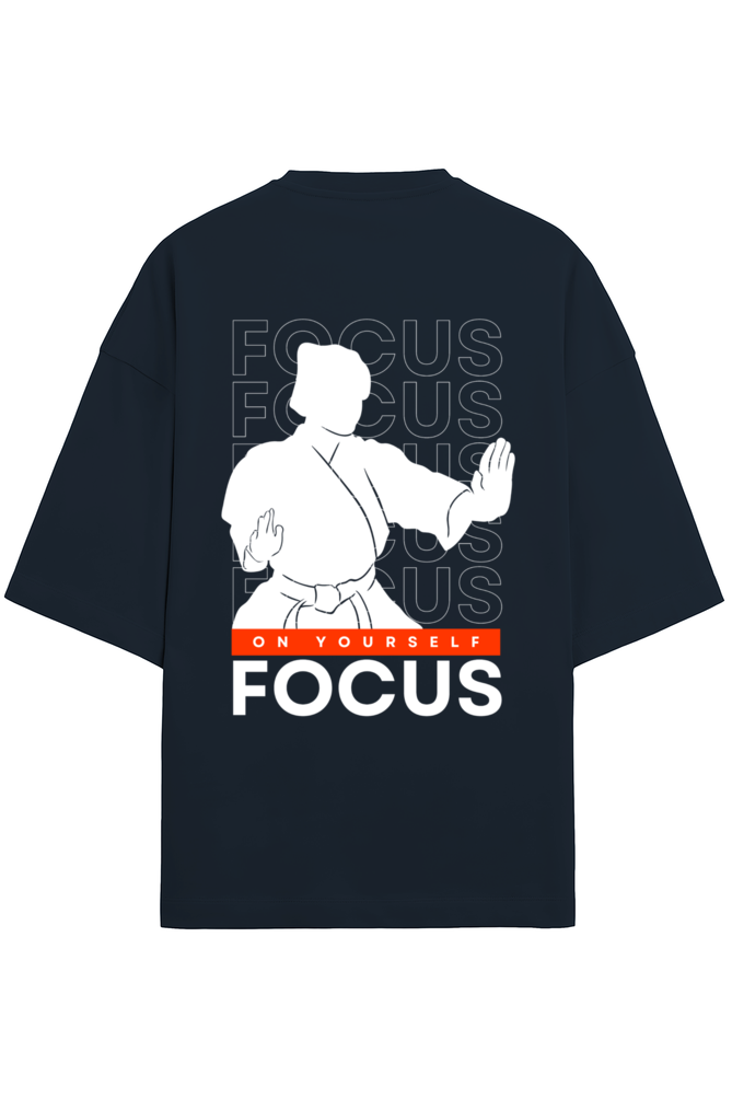 Stay Focused Terry Oversized T-Shirt