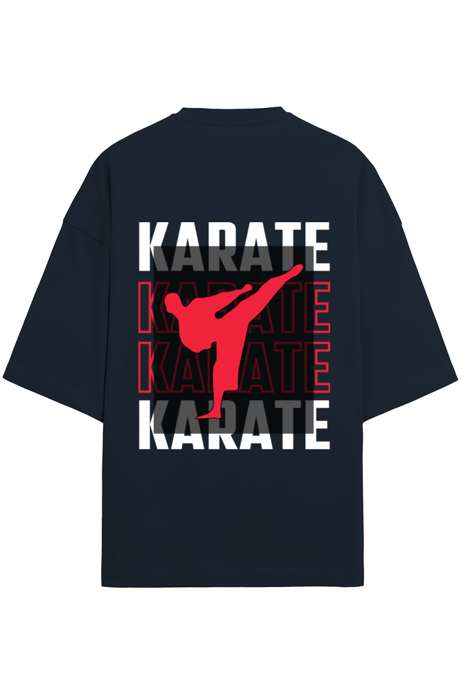 Karate Kick Terry Oversized T-Shirt