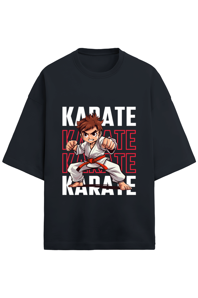 Karate Champ Terry Oversized T-Shirt