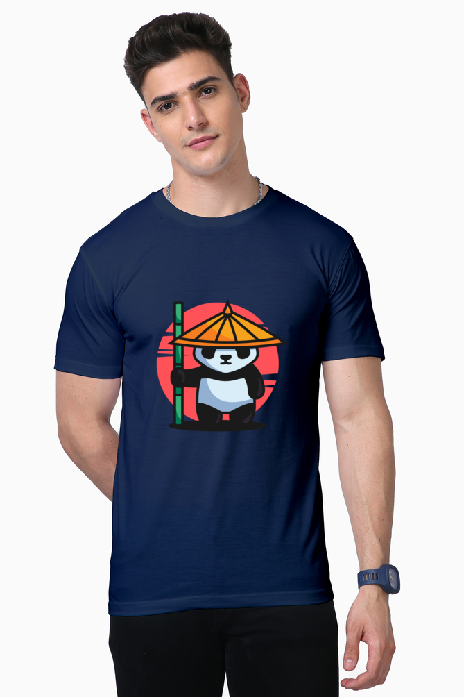 Samurai Panda Supima T-Shirt