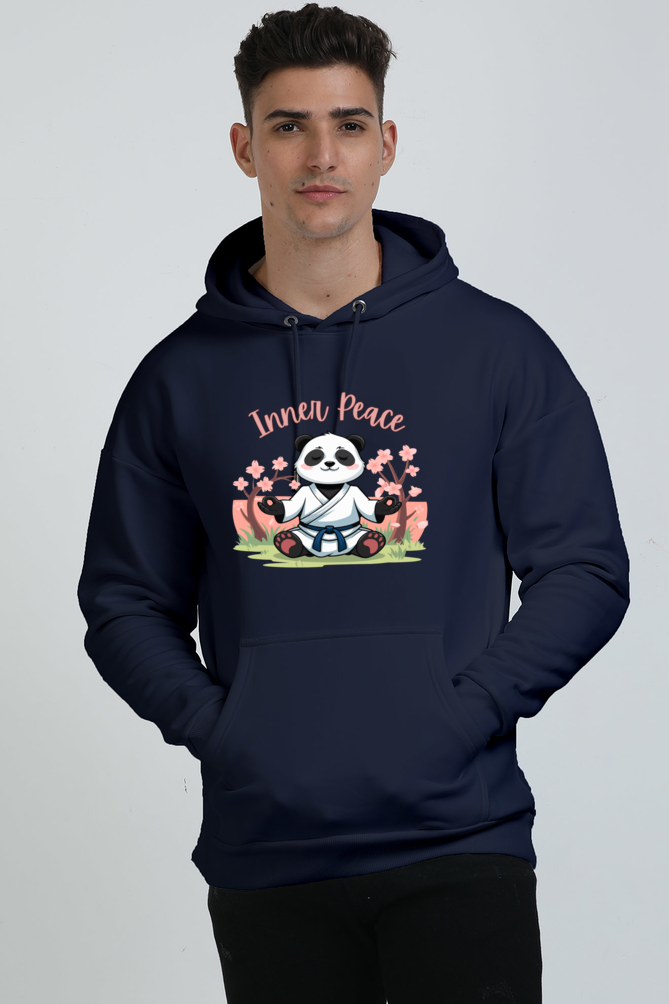 Zen Spirit Panda Oversized Hoodie