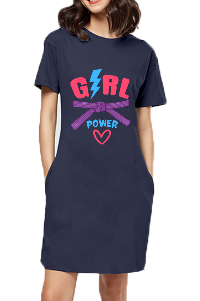 Girl Power T-Shirt Dress