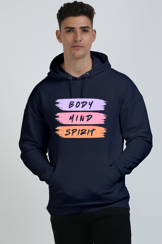 Body Mind Spirit Oversized Hoodie