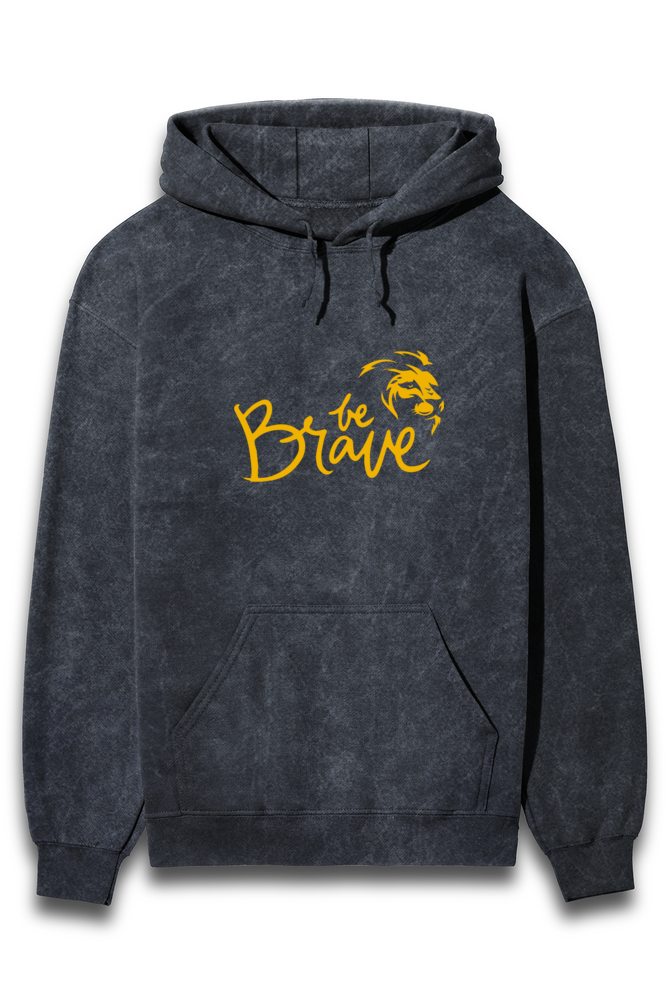 Classic Gold Vinyl Acid Wash Hoodie