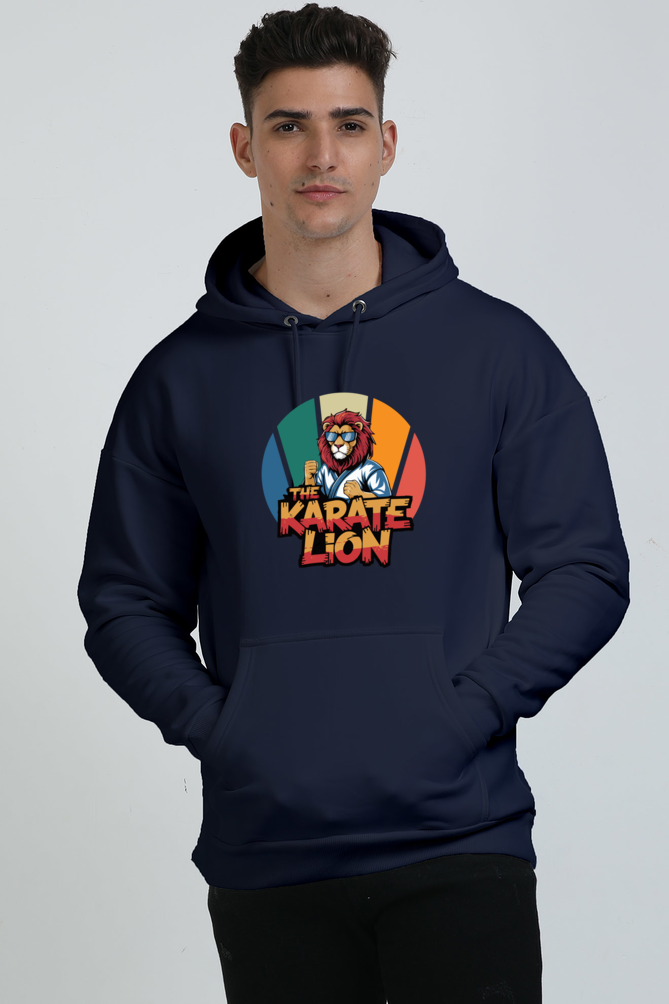 Lion Spirit Karate Oversized Hoodie