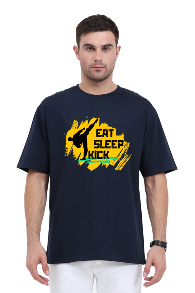 Eat Sleep Kick Oversized Classic T-Shirt