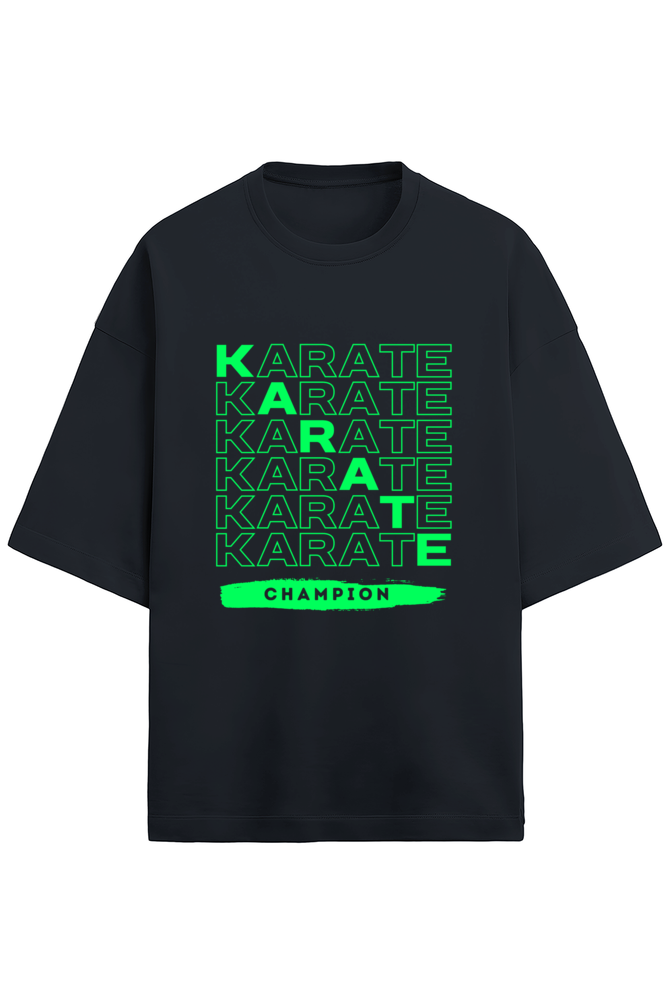 Karate Champion Terry Oversized T-Shirt